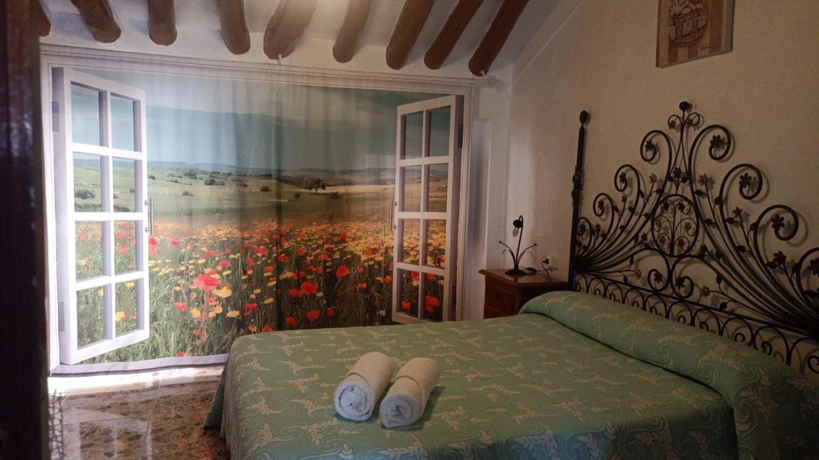 Apartamento Casa Con Vistas Al Campo Y Cocina Con Terraza Villanueva de San Juan Exteriör bild